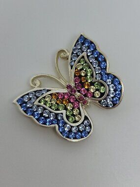 Crystal & Sterling Pendant